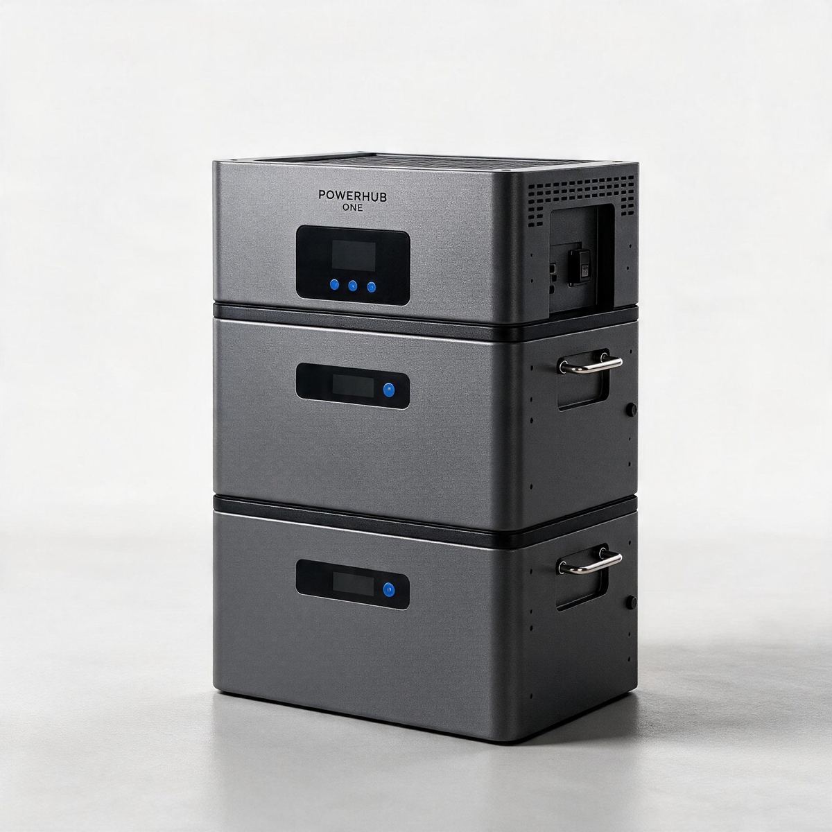 PowerHub ONE modulaire thuisbatterij met 2 batterijmodules